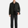 Áo Khoác Kaki Cổ Bẻ Durabletex™ Dệt Twill Chịu Lực Chống Mài Mòn Thoáng Khí Phom Vừa F3 - The Worker 011 Đen