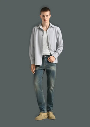 Quần Jeans Ôm Vừa Slim Fit Vải Sợi Coolmax® Thoáng Mát Mềm Mịn Khô Nhanh Phom Ôm Vừa F2 - Th (7) Quần Jeans Ôm Vừa Slim Fit Vải Sợi Coolmax® Thoáng Mát Mềm Mịn Khô Nhanh Phom Ôm Vừa F2 - The Original 007 Xanh Dương