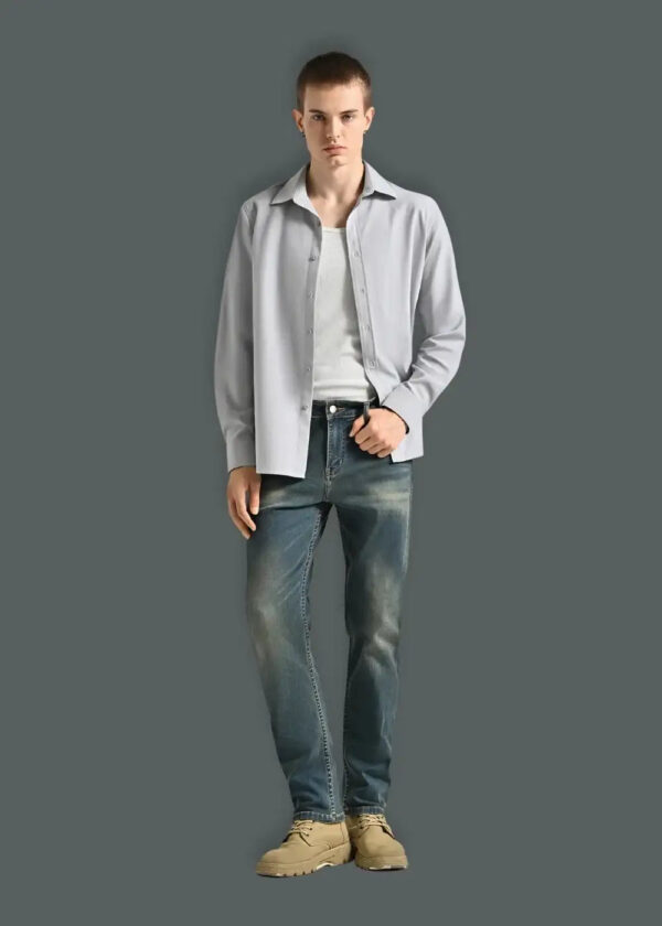 Quần Jeans Ôm Vừa Slim Fit Vải Sợi Coolmax® Thoáng Mát Mềm Mịn Khô Nhanh Phom Ôm Vừa F2 - Th (7) Quần Jeans Ôm Vừa Slim Fit Vải Sợi Coolmax® Thoáng Mát Mềm Mịn Khô Nhanh Phom Ôm Vừa F2 - The Original 007 Xanh Dương